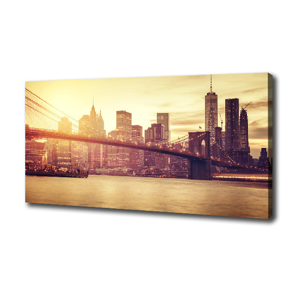 Tableau photo sur toile Manhattan New York USA