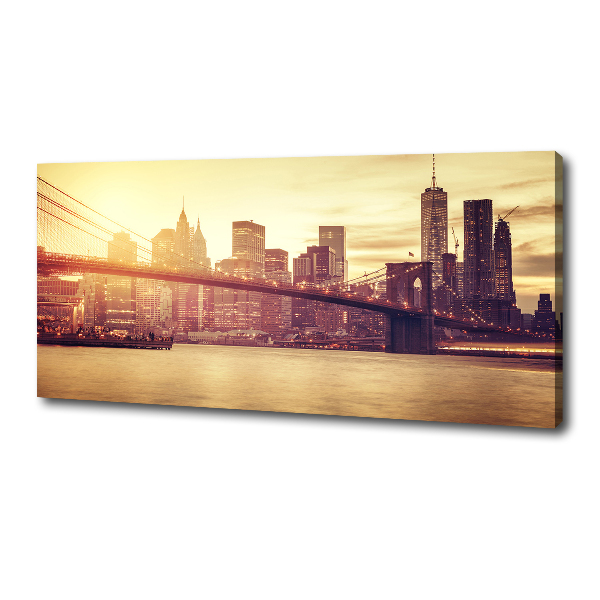 Tableau photo sur toile Manhattan New York USA