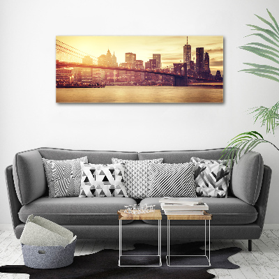Tableau photo sur toile Manhattan New York USA