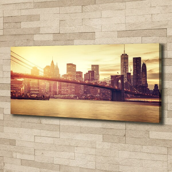 Tableau photo sur toile Manhattan New York USA