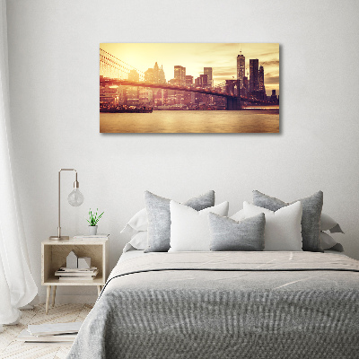 Tableau photo sur toile Manhattan New York USA