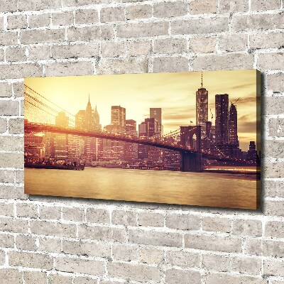 Tableau photo sur toile Manhattan New York USA