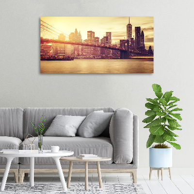 Tableau photo sur toile Manhattan New York USA