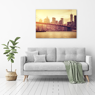 Tableau photo sur toile Manhattan New York USA