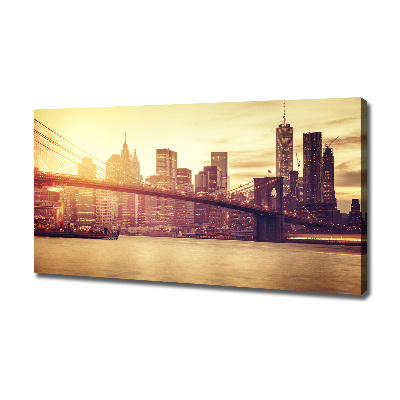 Tableau photo sur toile Manhattan New York USA