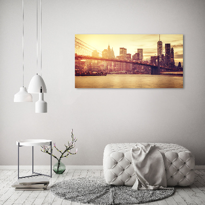 Tableau photo sur toile Manhattan New York USA