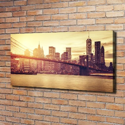 Tableau photo sur toile Manhattan New York USA