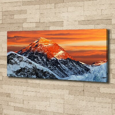 Tableau photo sur toile Sommet de l'Everest