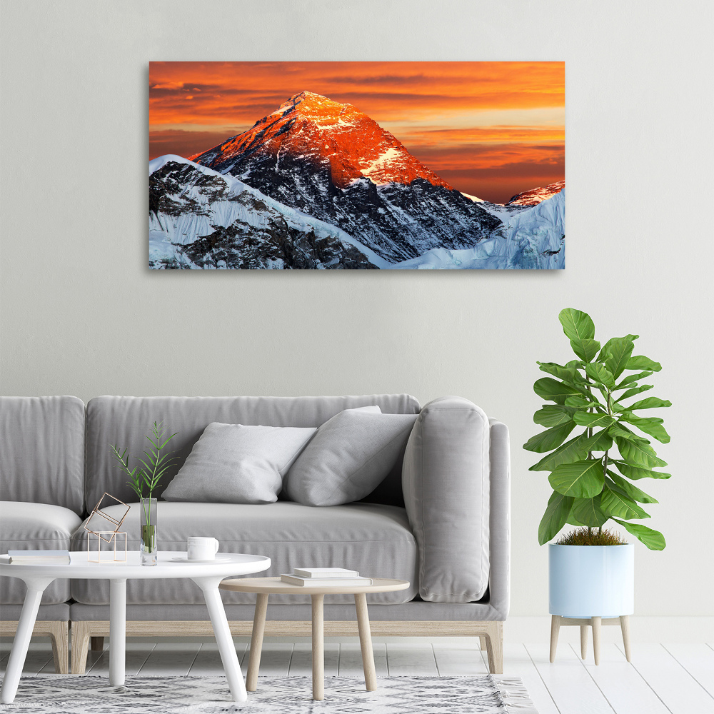 Tableau photo sur toile Sommet de l'Everest