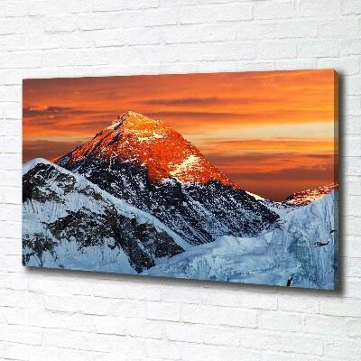 Tableau photo sur toile Sommet de l'Everest