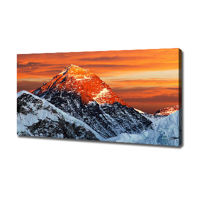 Tableau photo sur toile Sommet de l'Everest