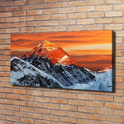 Tableau photo sur toile Sommet de l'Everest