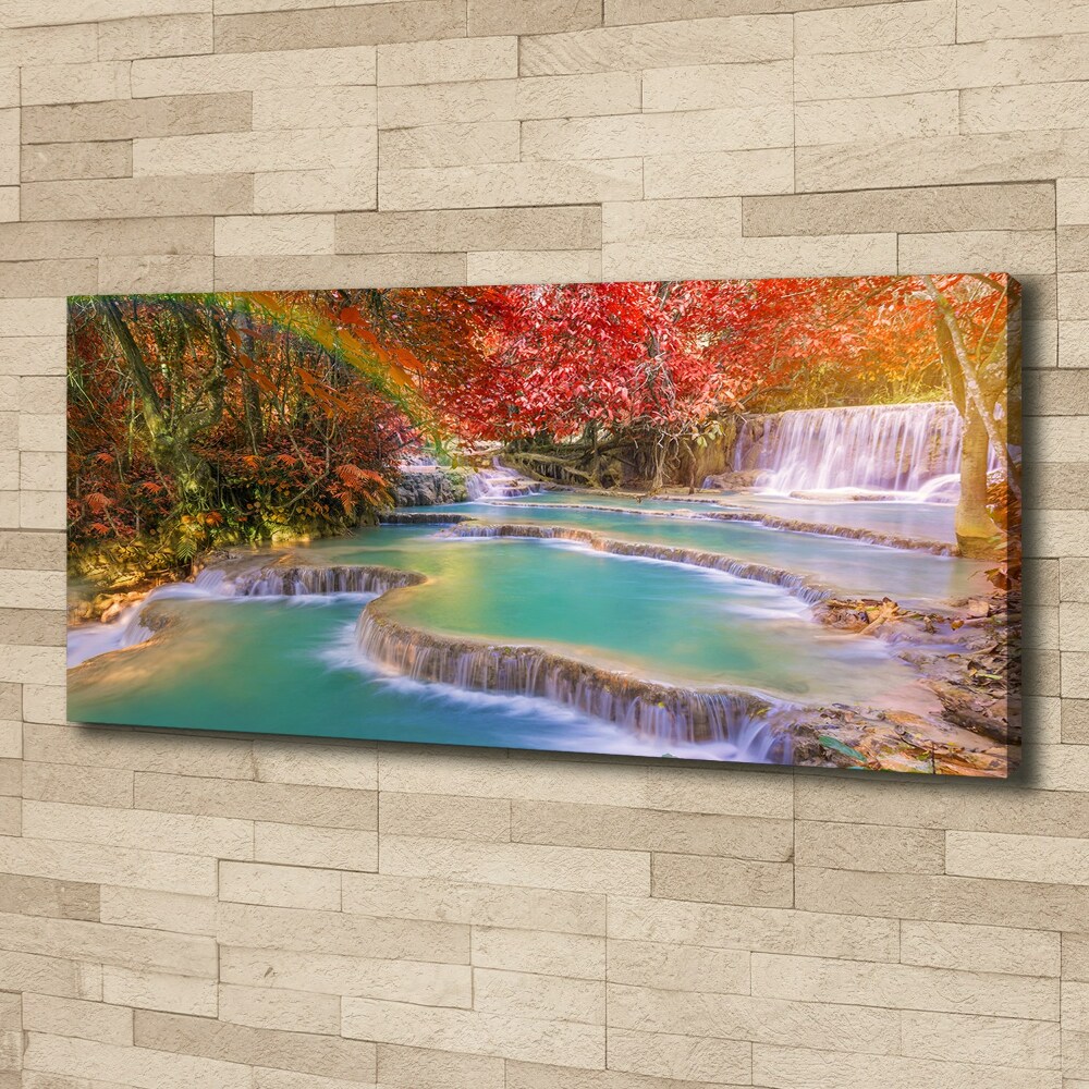 Tableau photo sur toile Cascade