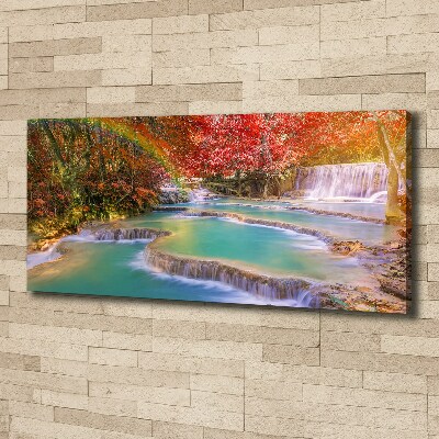 Tableau photo sur toile Cascade