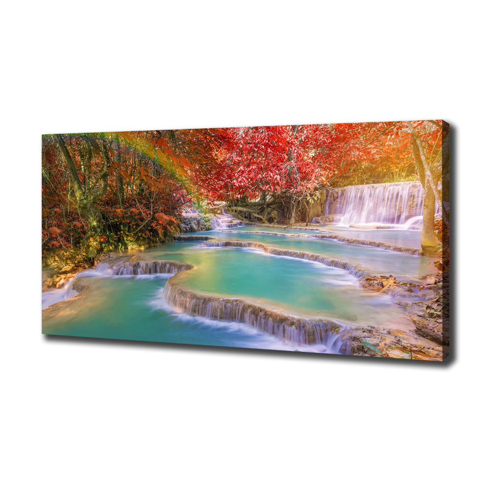 Tableau photo sur toile Cascade