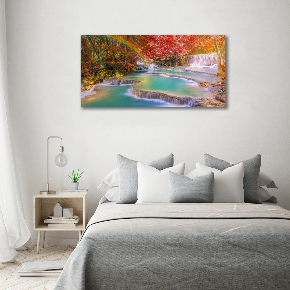 Tableau photo sur toile Cascade