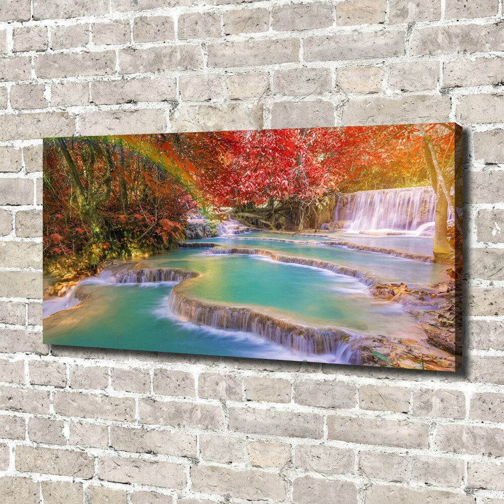 Tableau photo sur toile Cascade