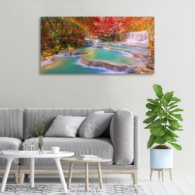 Tableau photo sur toile Cascade