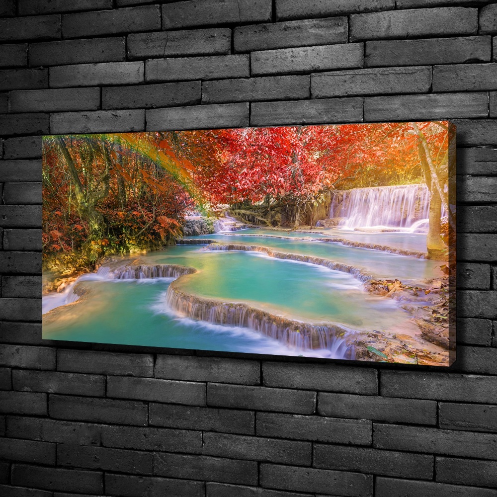 Tableau photo sur toile Cascade