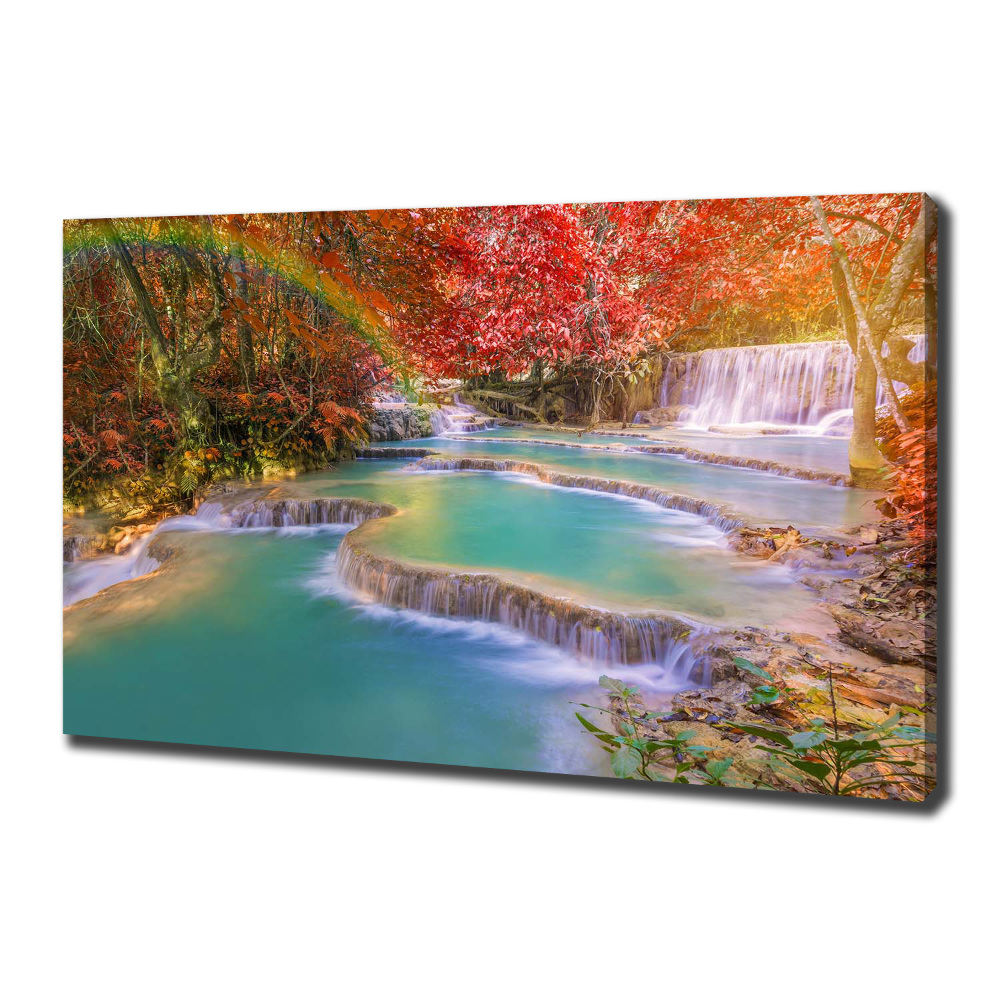 Tableau photo sur toile Cascade