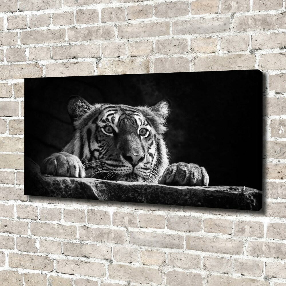 Tableau toile imprimée Tigre