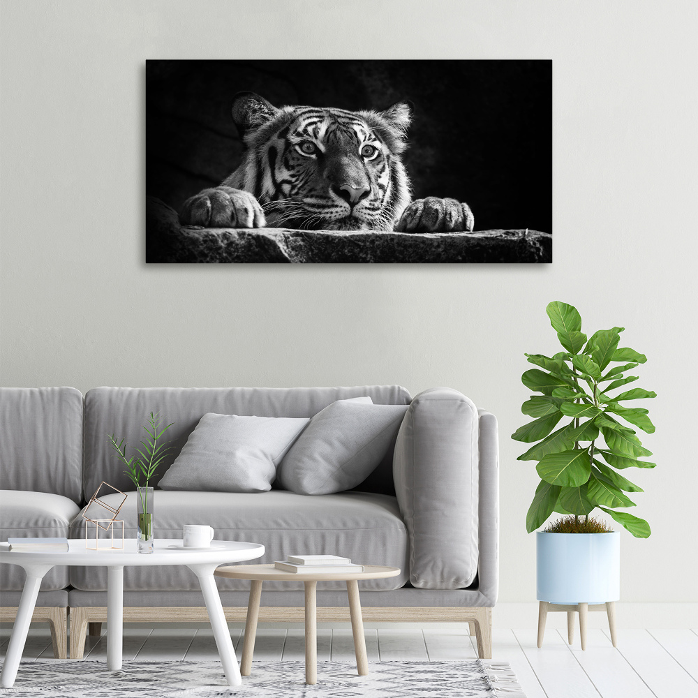 Tableau toile imprimée Tigre