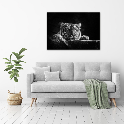 Tableau toile imprimée Tigre