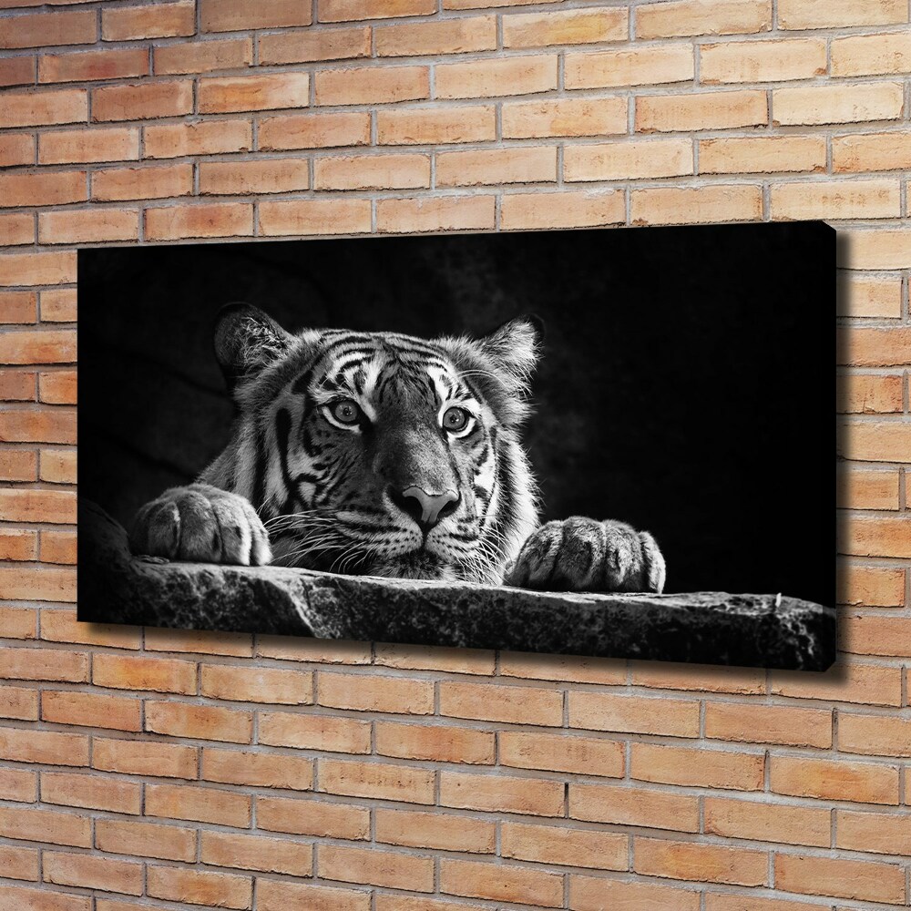 Tableau toile imprimée Tigre