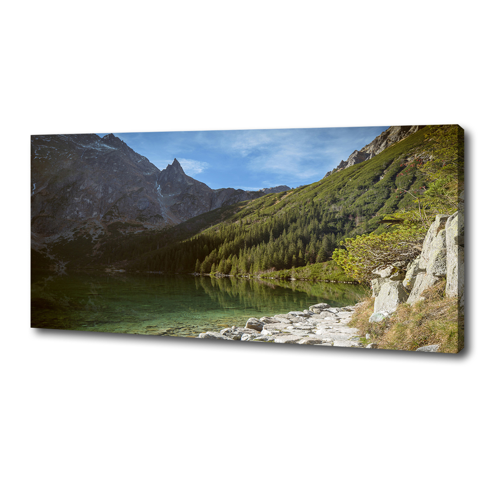 Tableau photo sur toile Lac Morskie Oko Tatry