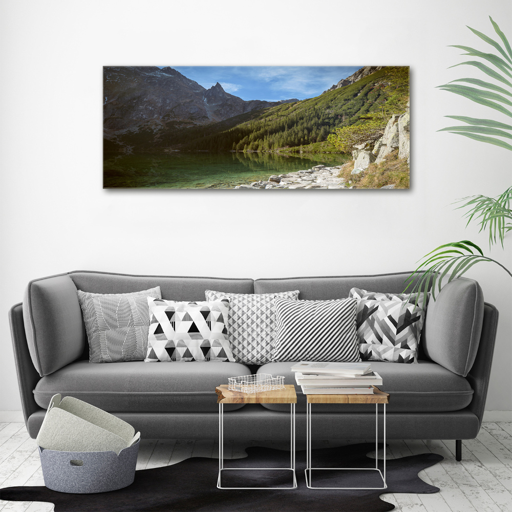 Tableau photo sur toile Lac Morskie Oko Tatry