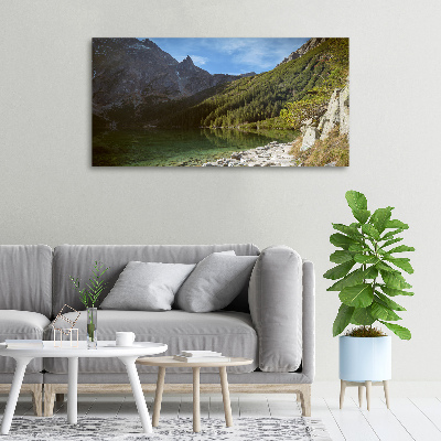 Tableau photo sur toile Lac Morskie Oko Tatry