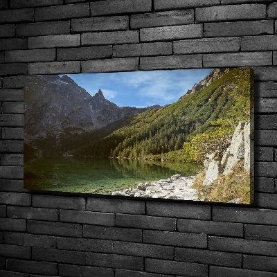 Tableau photo sur toile Lac Morskie Oko Tatry