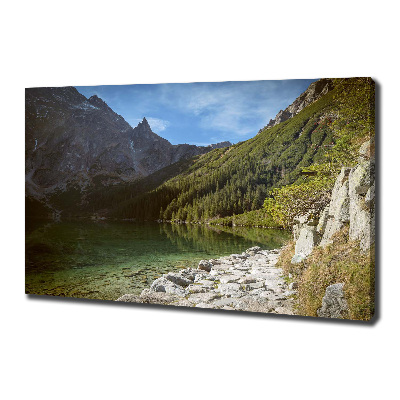 Tableau photo sur toile Lac Morskie Oko Tatry