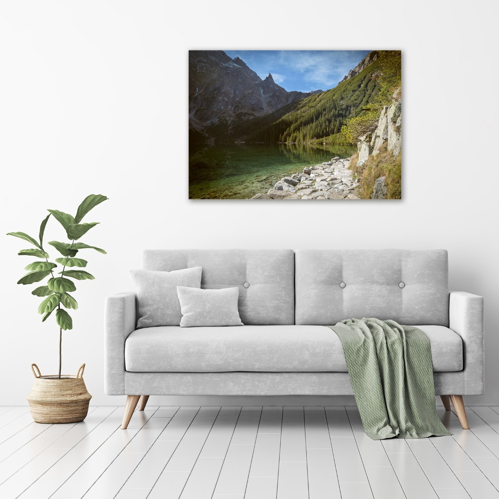 Tableau photo sur toile Lac Morskie Oko Tatry