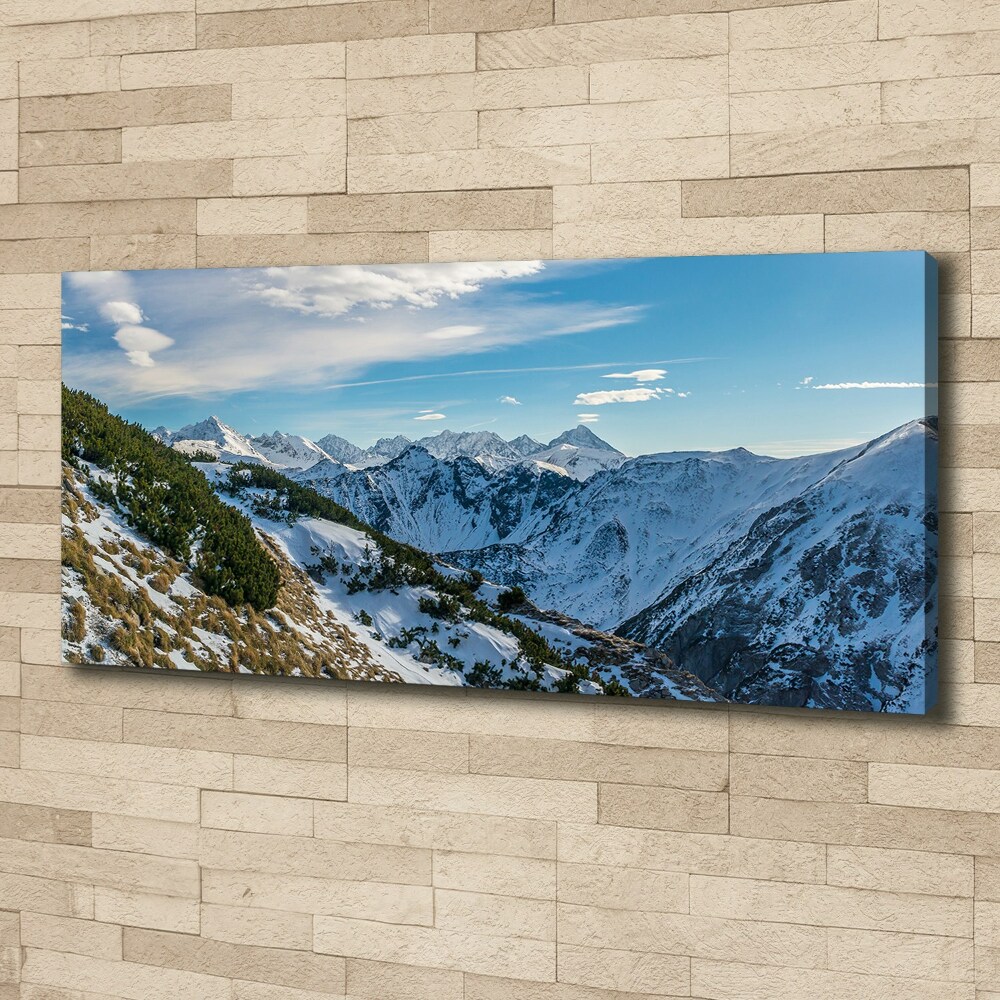 Tableau sur toile Couronne des Tatras