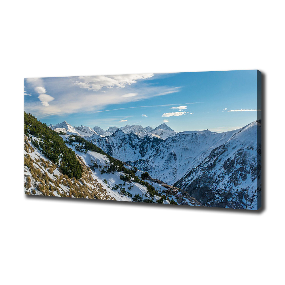 Tableau sur toile Couronne des Tatras