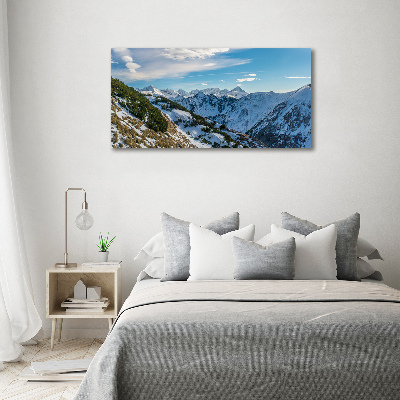 Tableau sur toile Couronne des Tatras