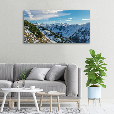 Tableau sur toile Couronne des Tatras