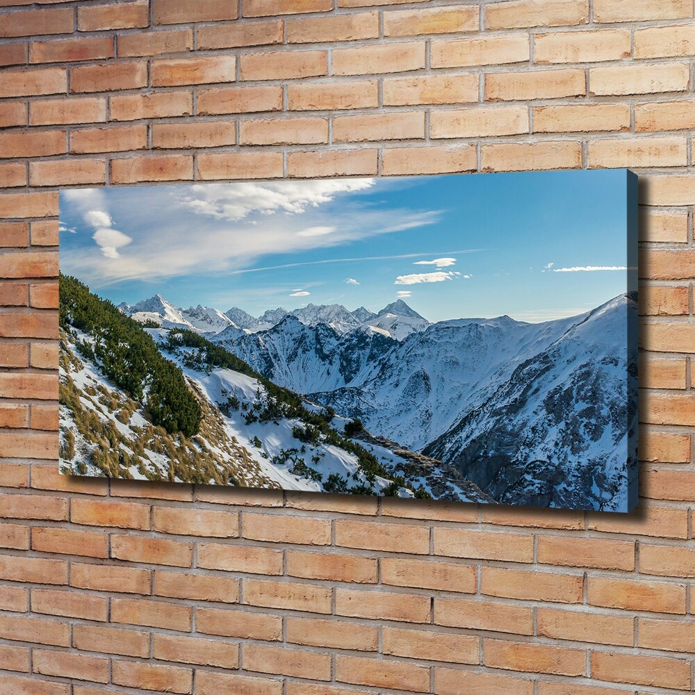 Tableau sur toile Couronne des Tatras