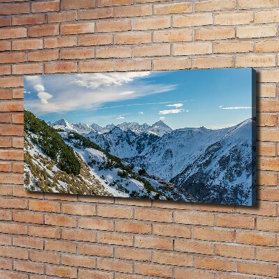 Tableau sur toile Couronne des Tatras