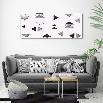 Tableau photo sur toile Fond de triangles