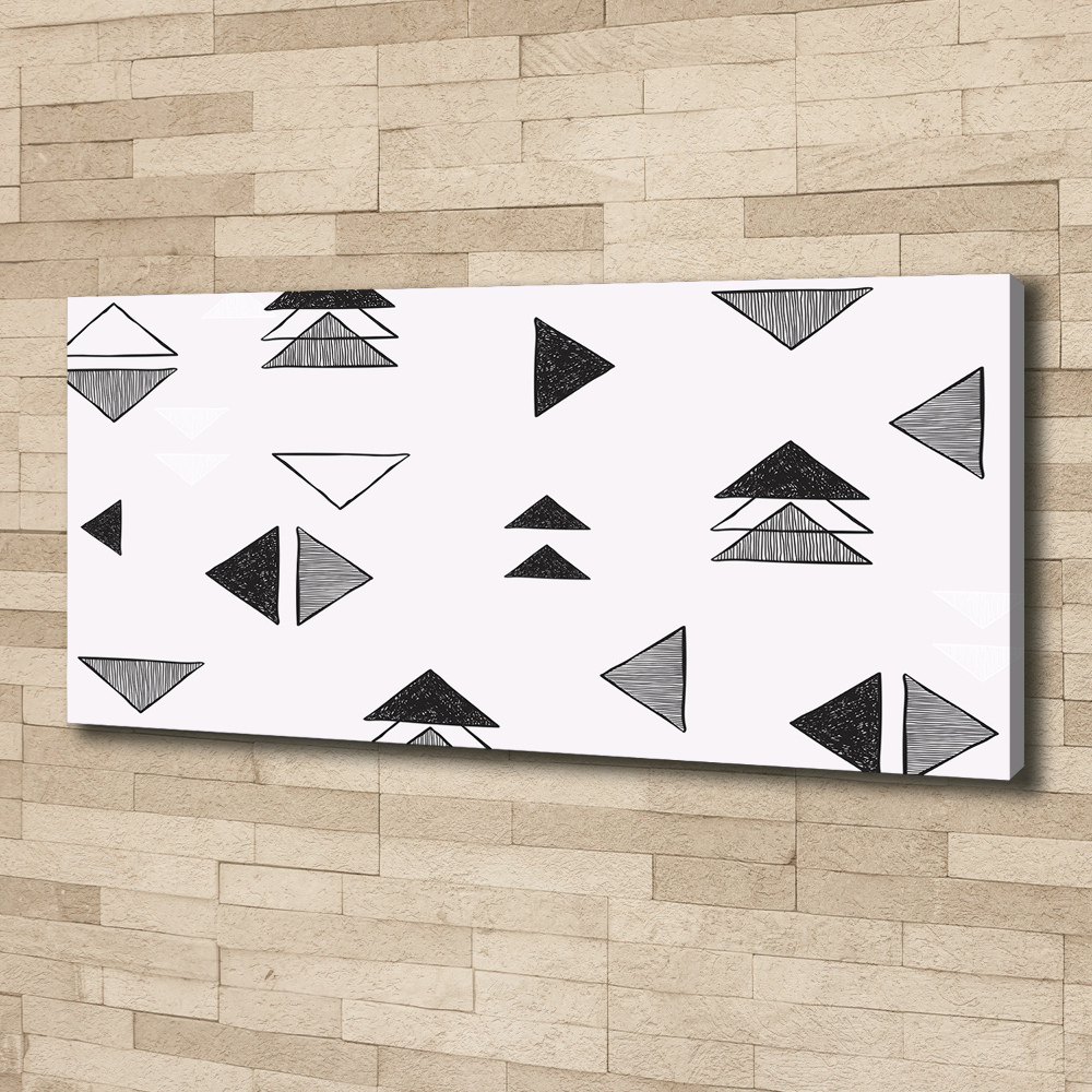 Tableau photo sur toile Fond de triangles