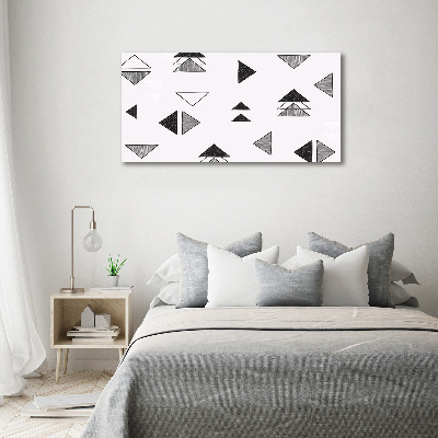 Tableau photo sur toile Fond de triangles