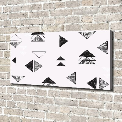 Tableau photo sur toile Fond de triangles