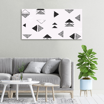 Tableau photo sur toile Fond de triangles