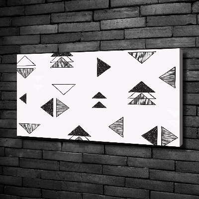 Tableau photo sur toile Fond de triangles