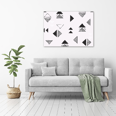 Tableau photo sur toile Fond de triangles