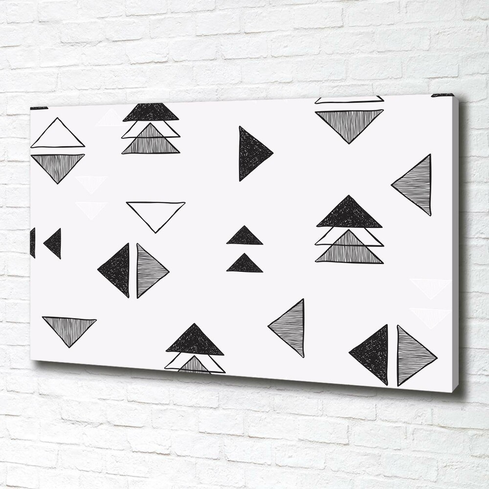 Tableau photo sur toile Fond de triangles