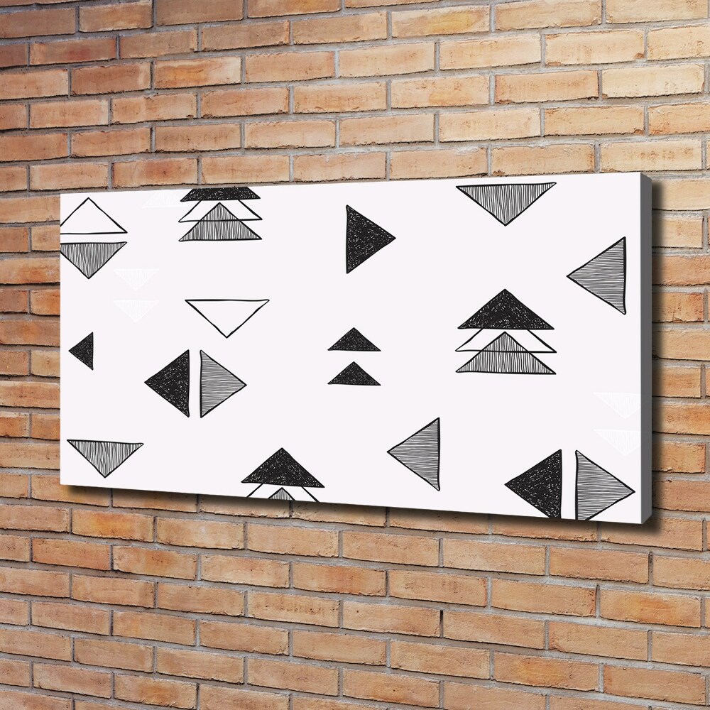 Tableau photo sur toile Fond de triangles