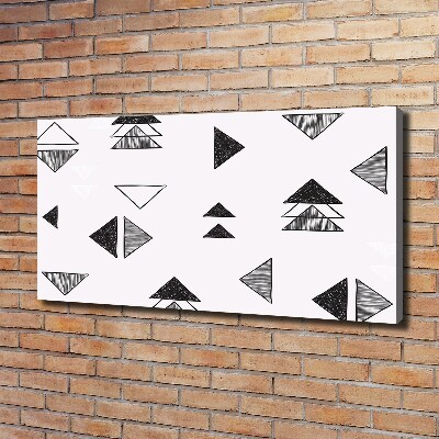 Tableau photo sur toile Fond de triangles